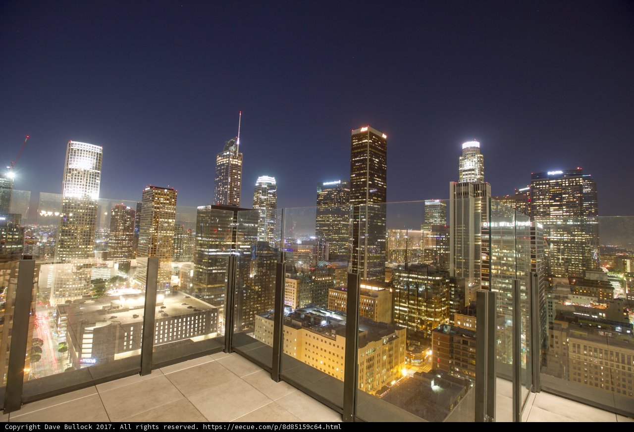 Los Angeles Metropolis at Night