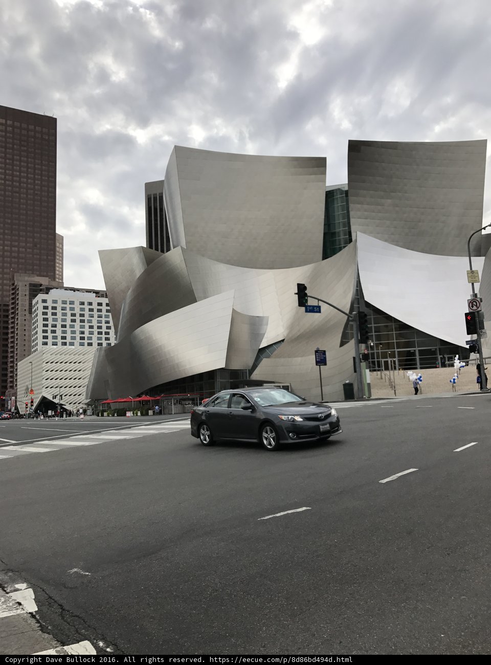 Driving Through Downtown LA