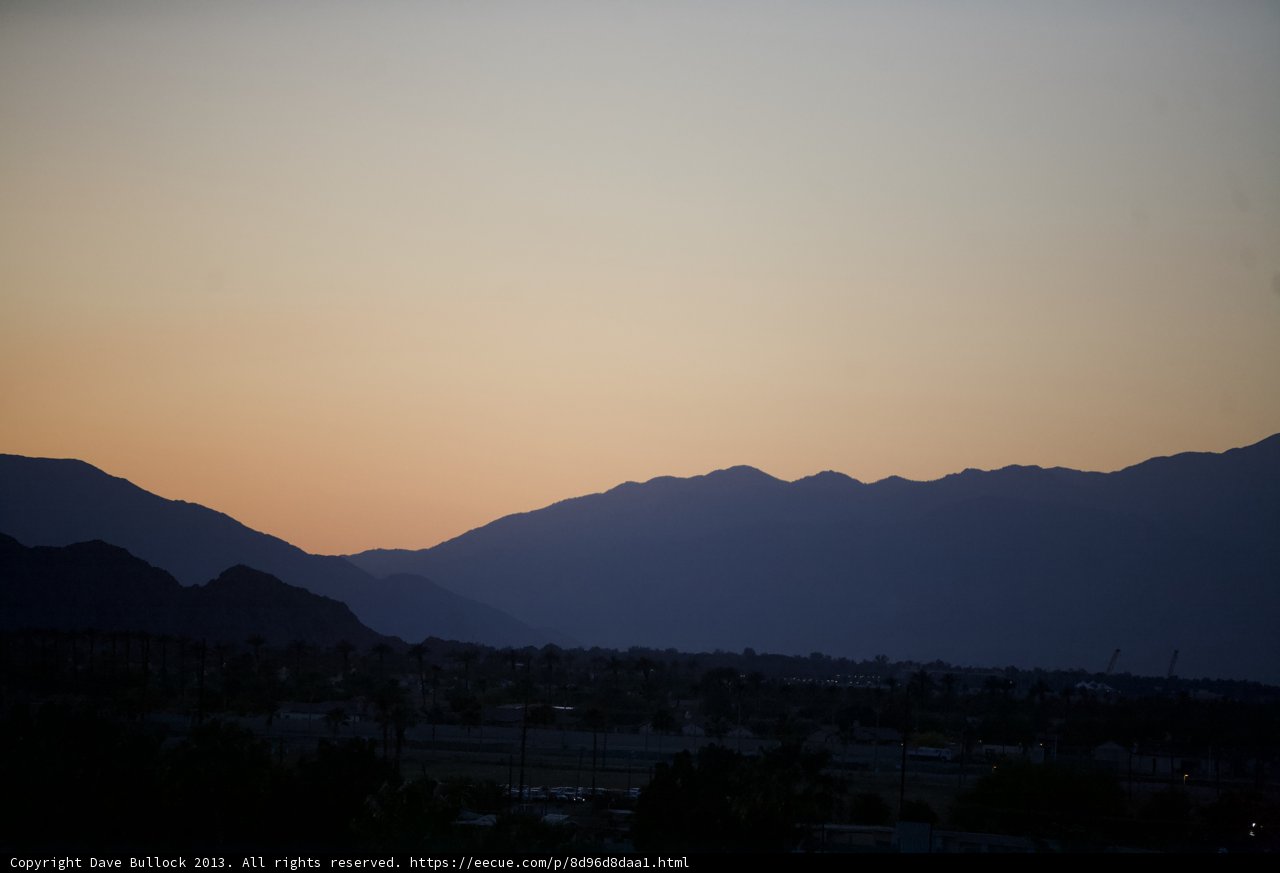 Sunset Over the Majestic Mountains