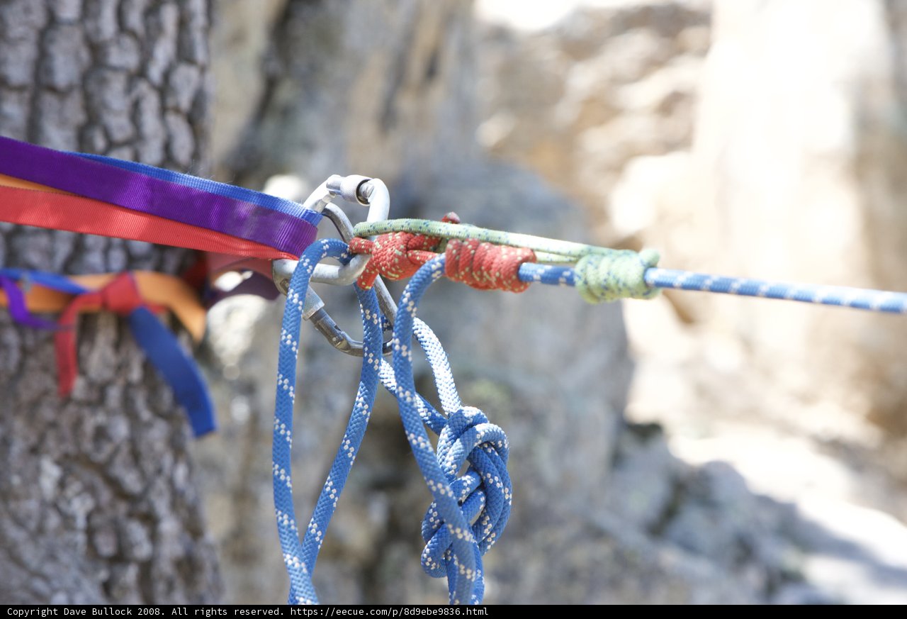 Knot Tying Practice in the Great Outdoors