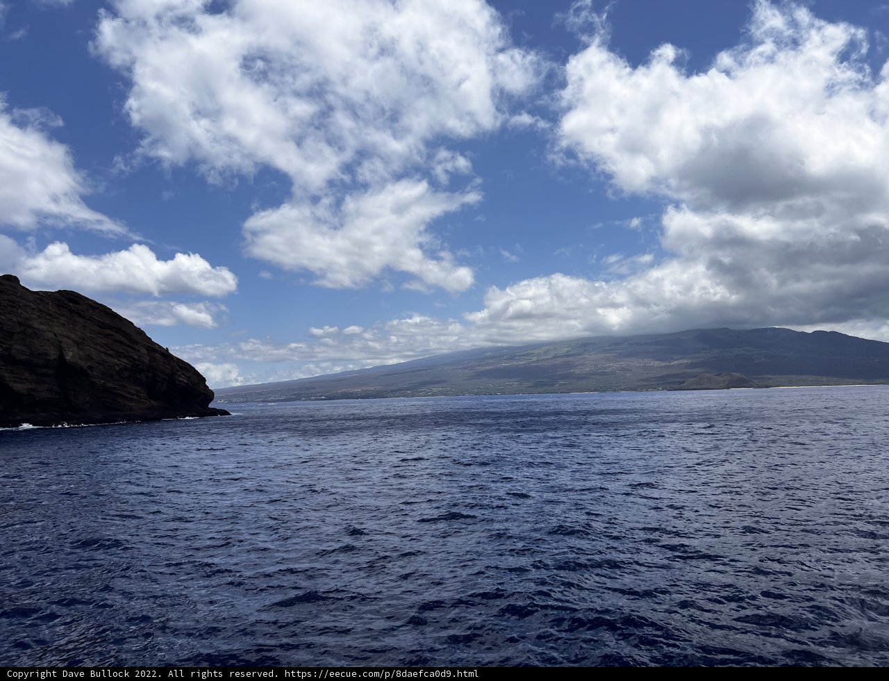 A Majestic View of the Ocean and Sky