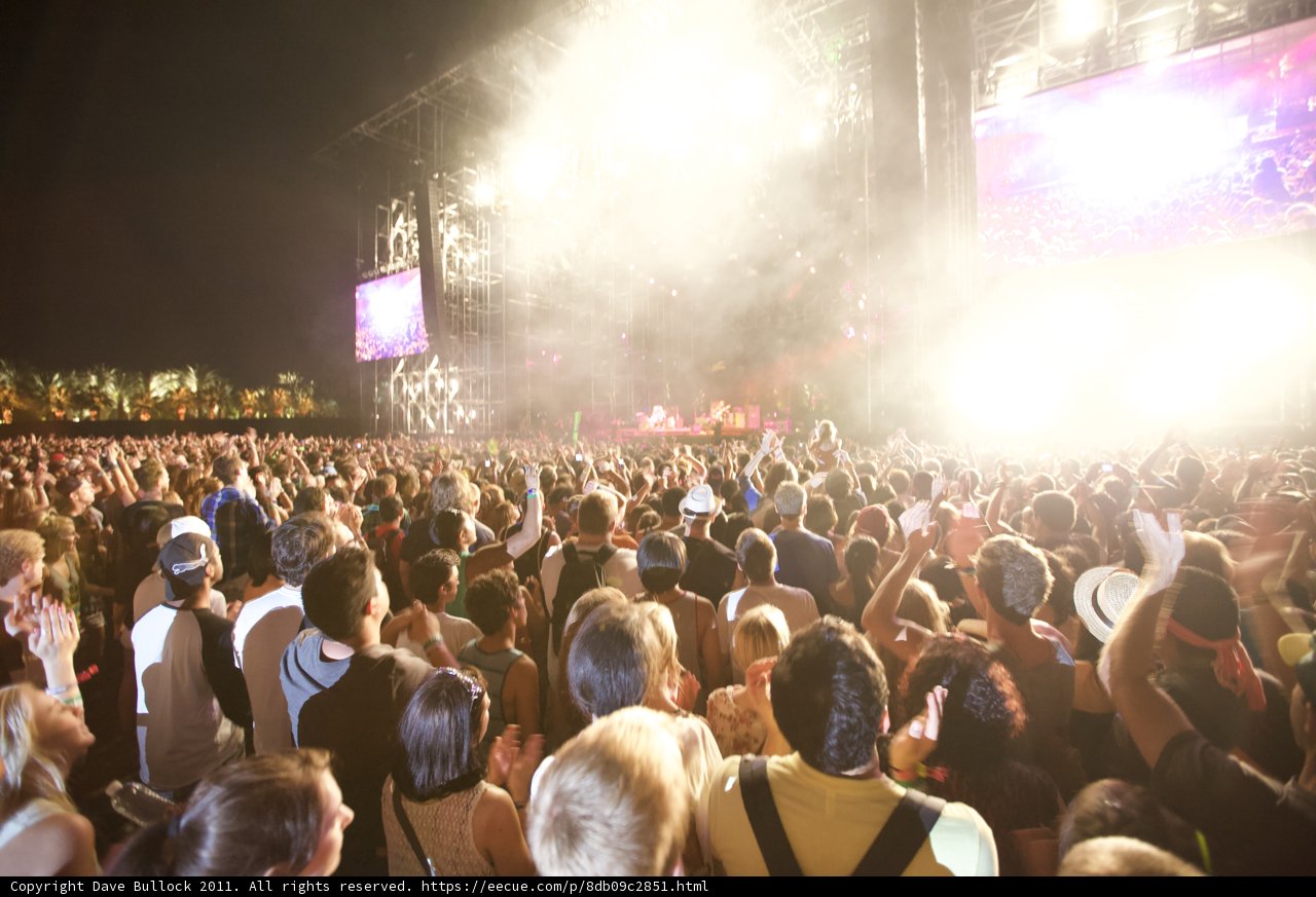 Coachella Crowd Goes Wild