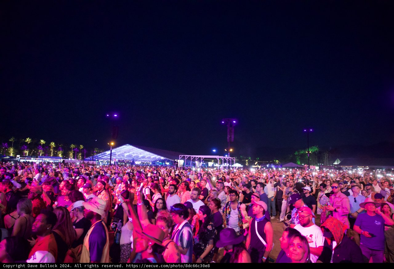 Electric Vibes: A Night at Coachella 2024
