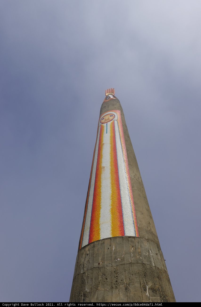Jenner's Colorful Concrete Tower