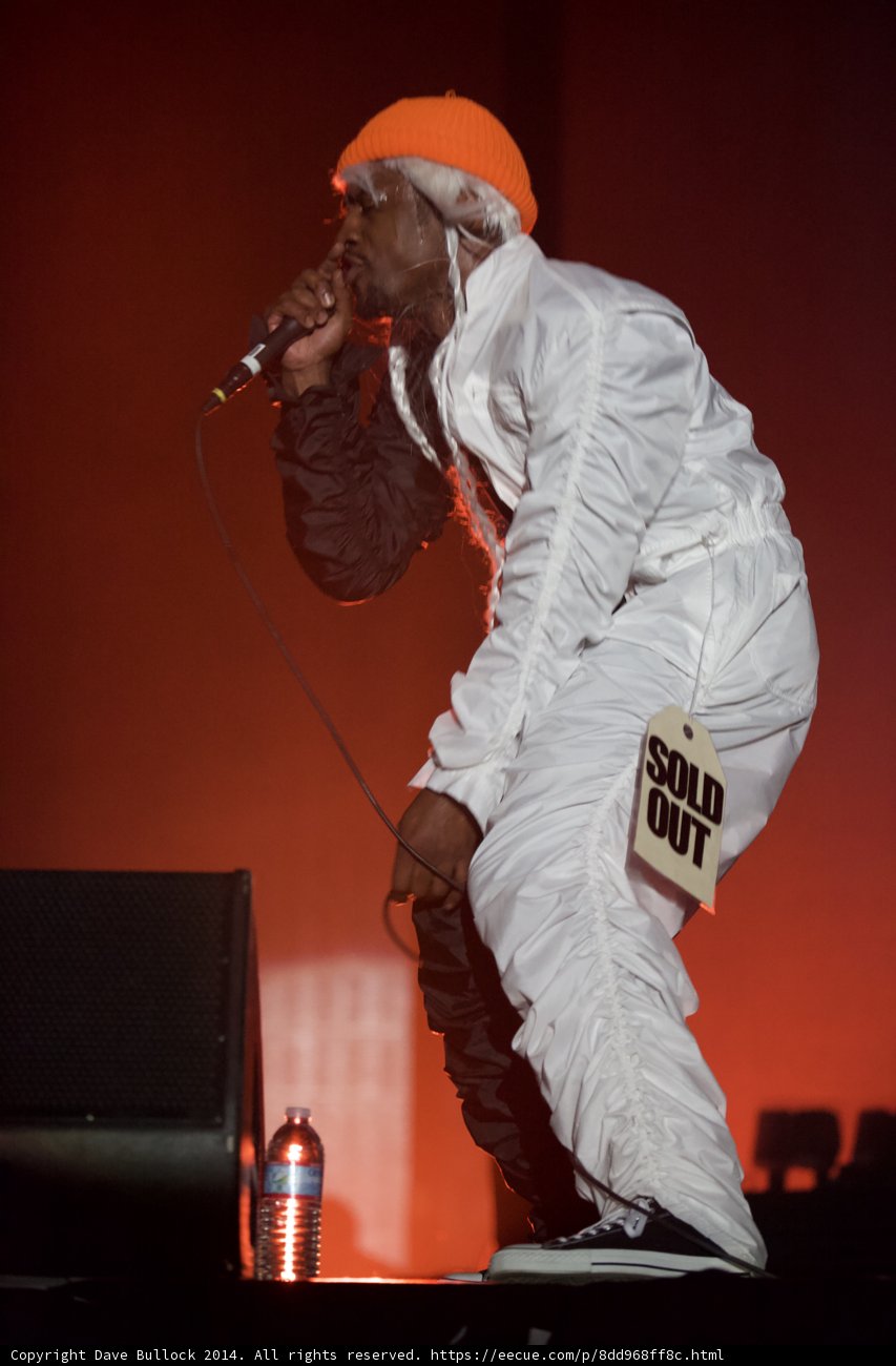 The Entertainer in White Pants and Orange Hat
