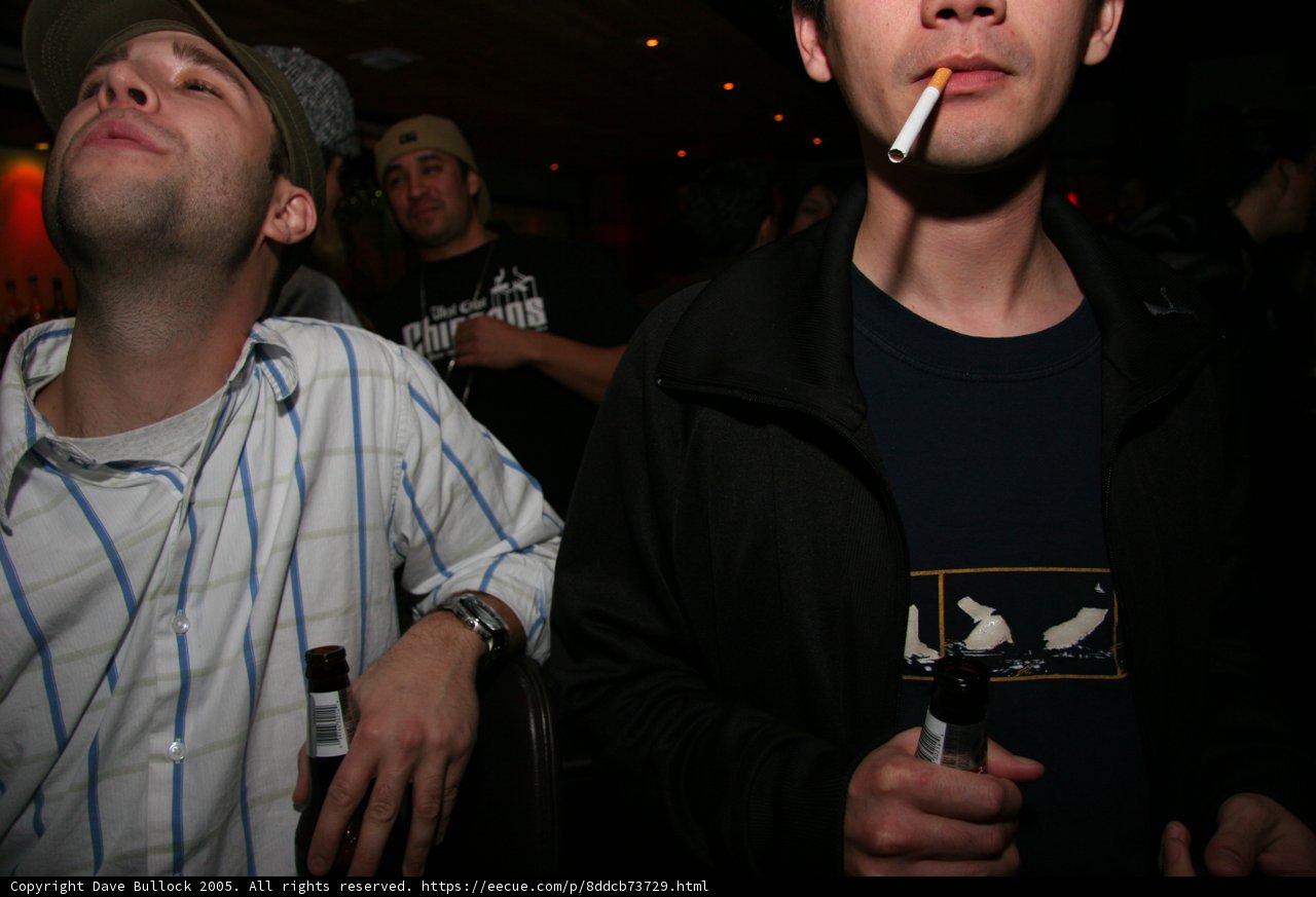 Black Shirt and Smoke