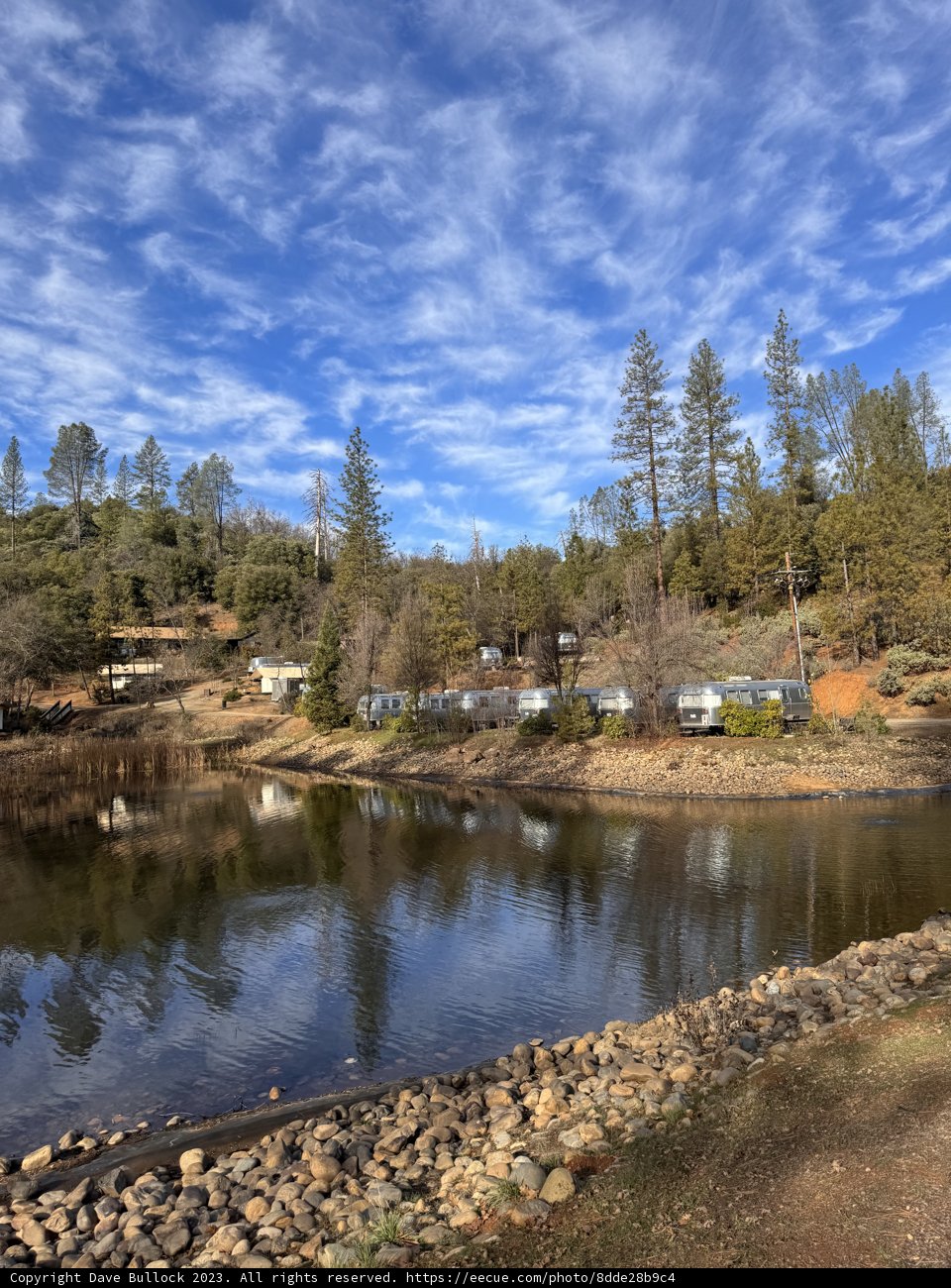 Serene Waterscape of the Winter Wilderness