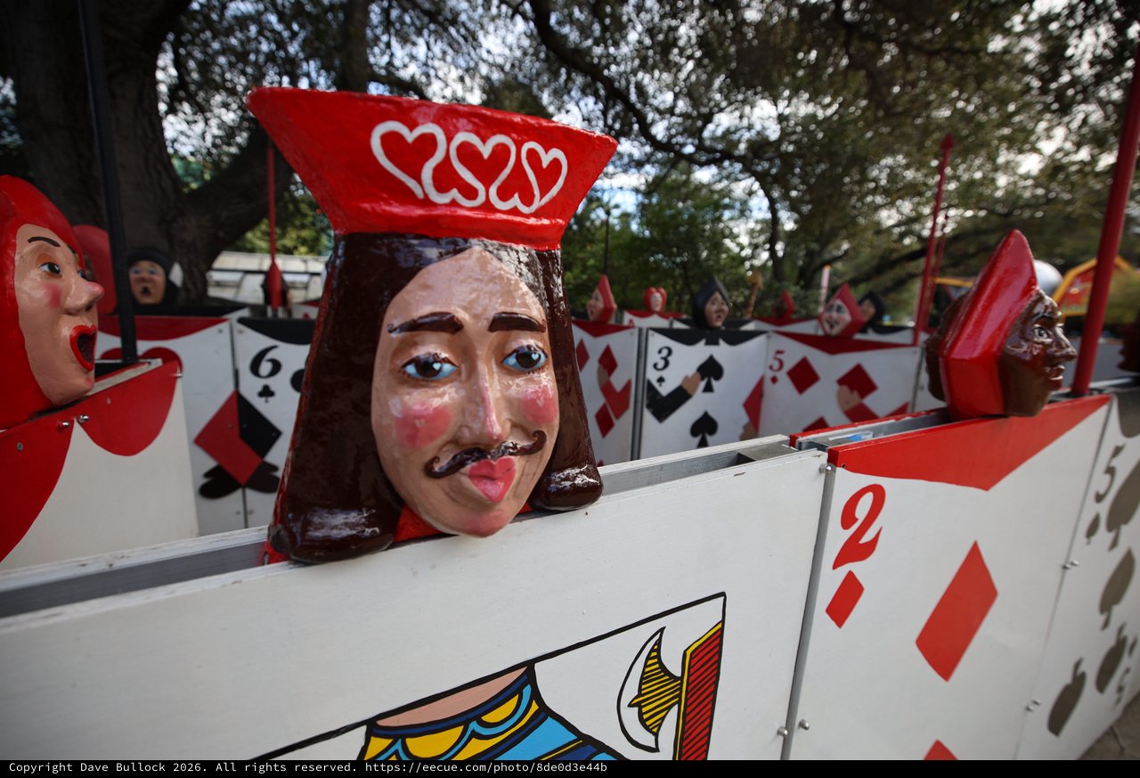 Queen of Hearts Carnival Character Display
