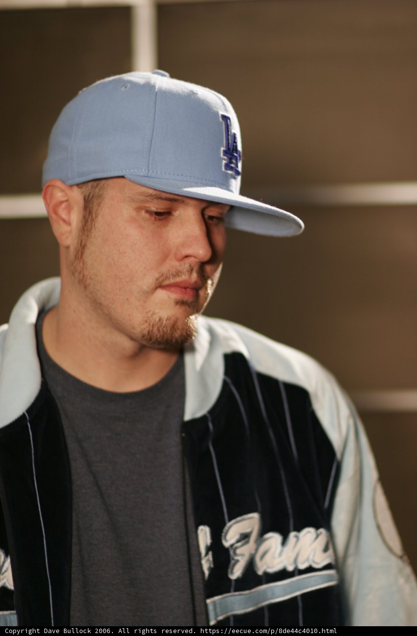 Blue Hat Man