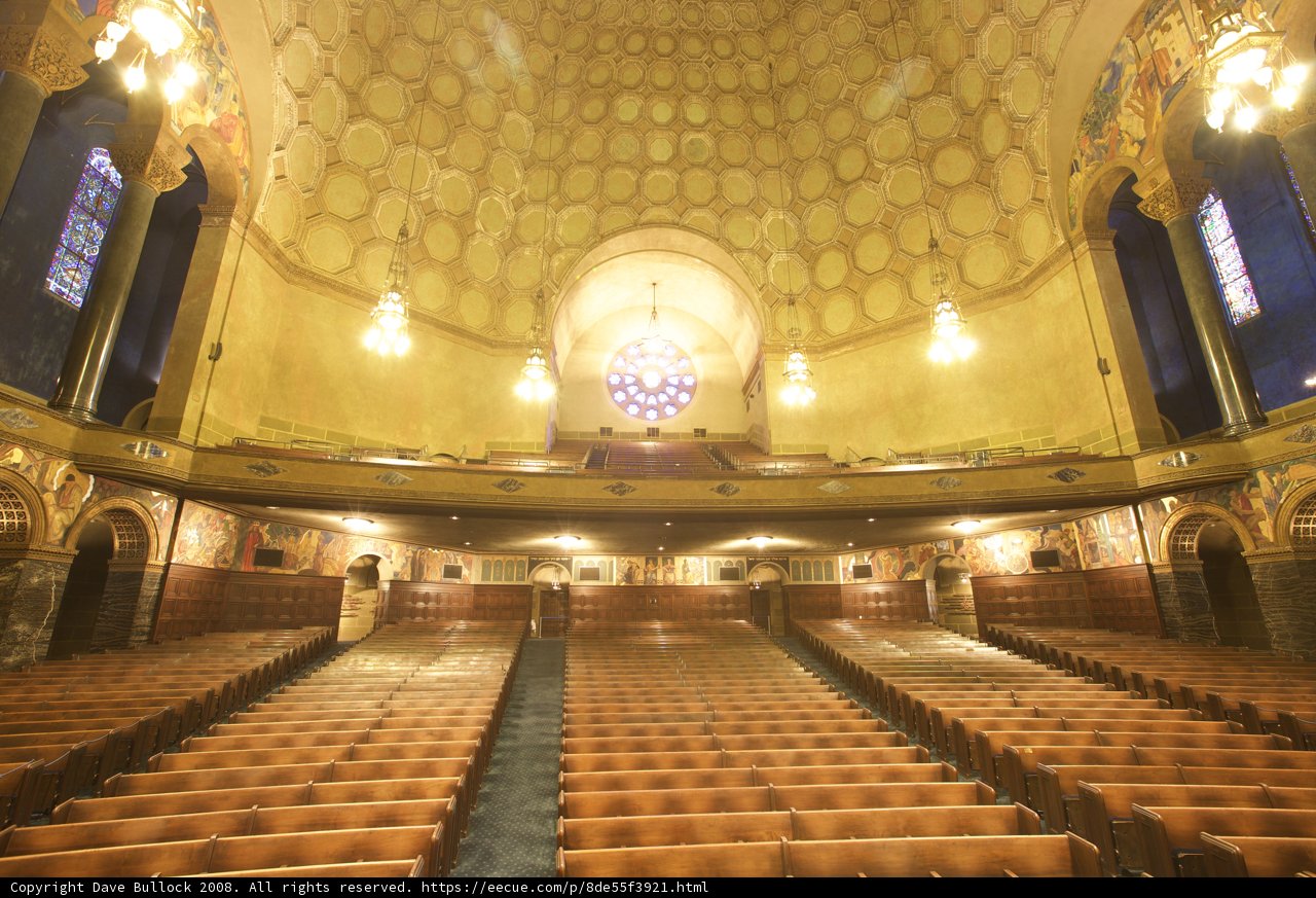 Inside the Magnificent Wilshire Temple Auditorium