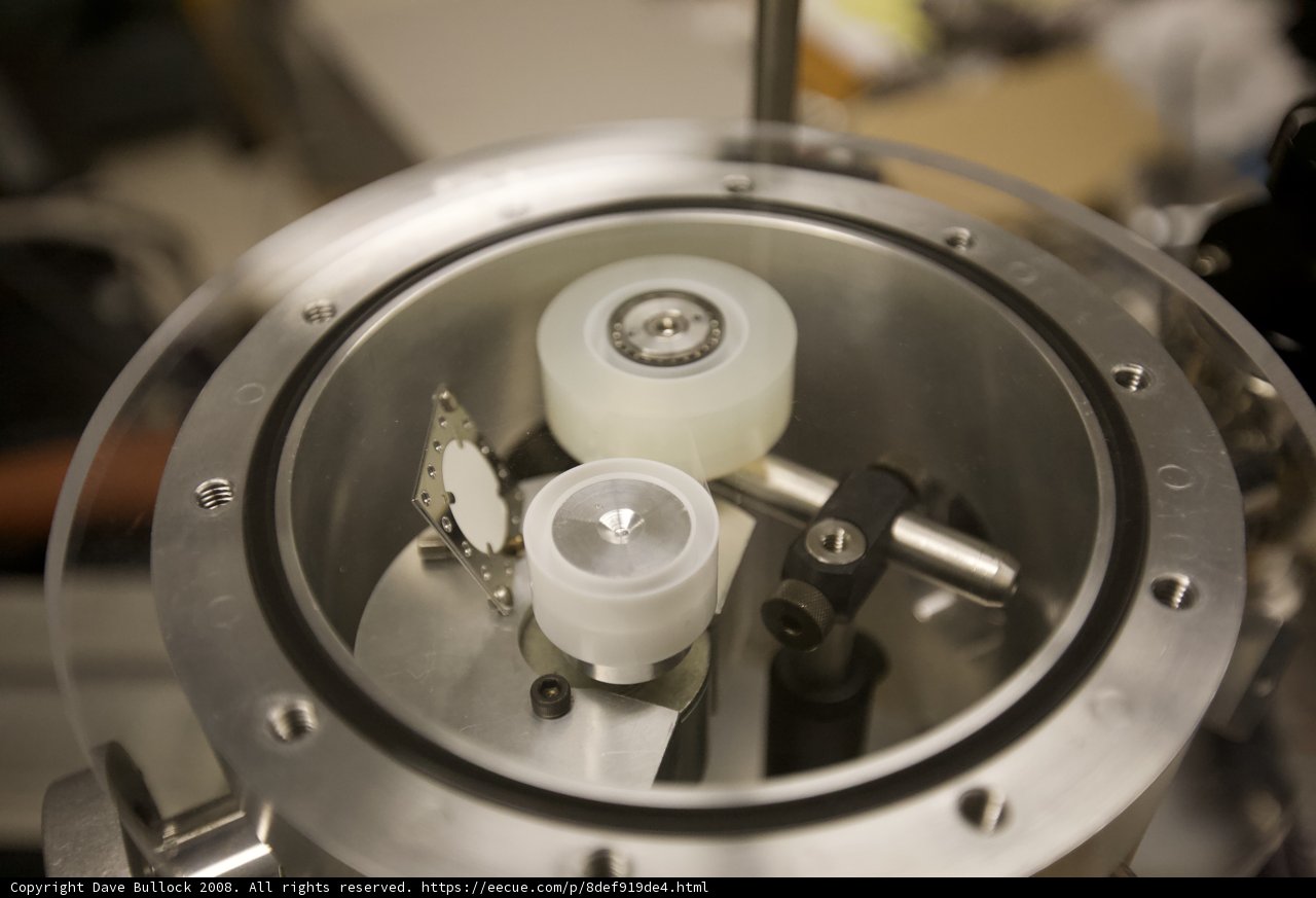 Machine with White Object