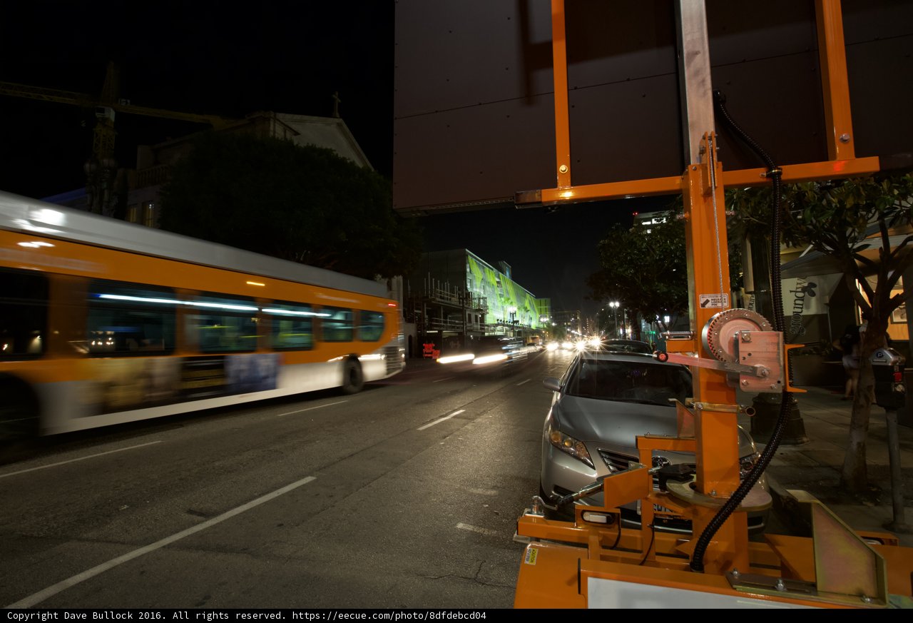 Nighttime Bus Ride