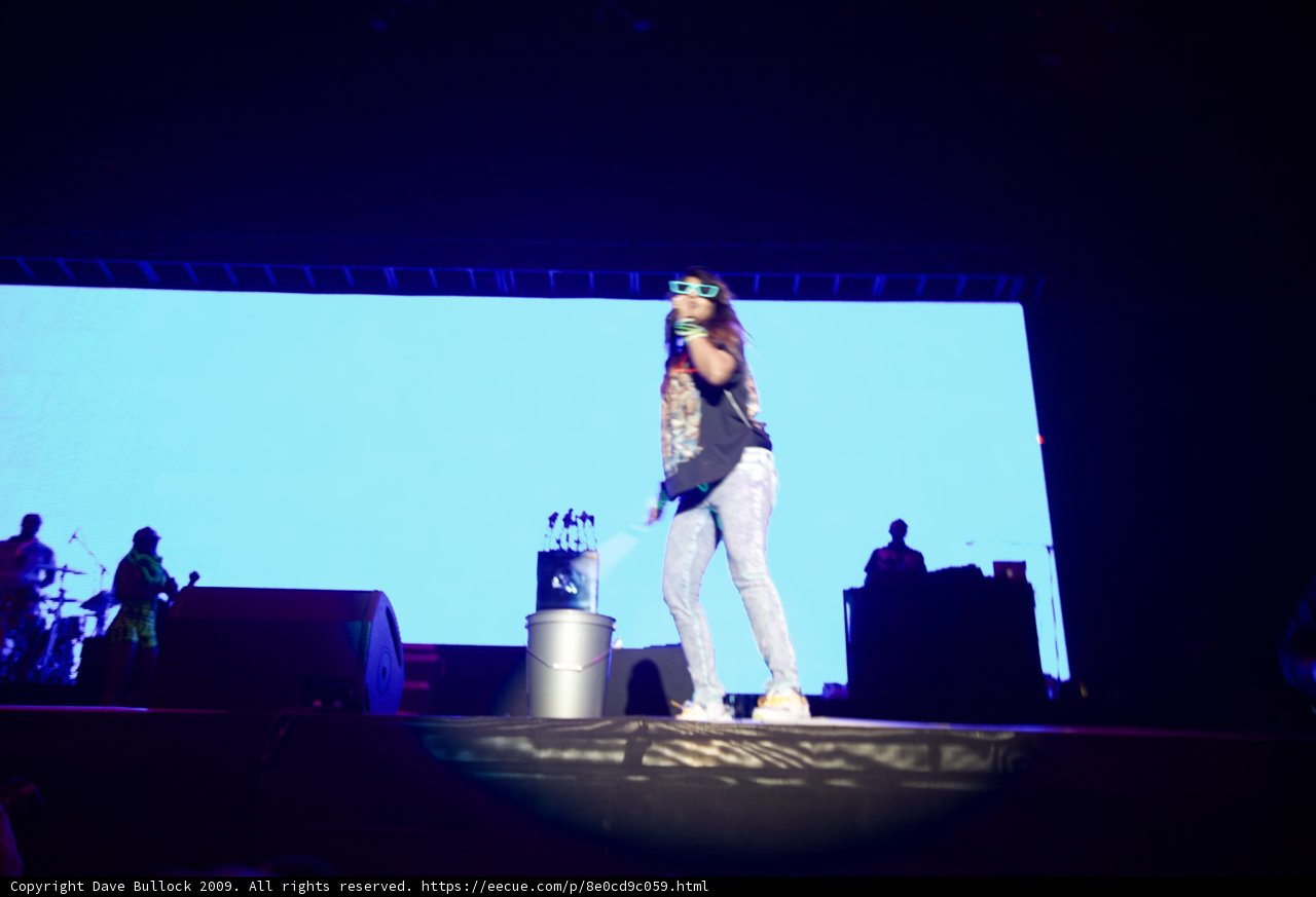 Solo Performance under the Coachella Night Skies