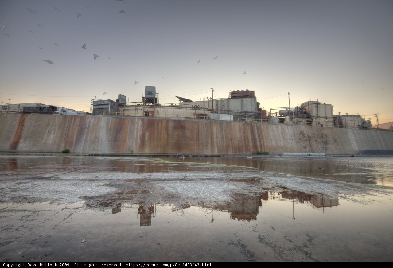 A Bird's Eye View of Industrial Waterfront