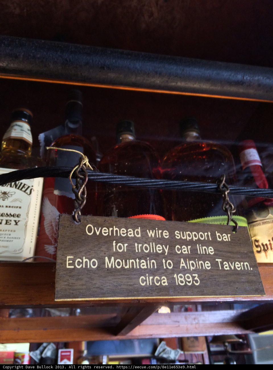 Wine Support Overhead Sign