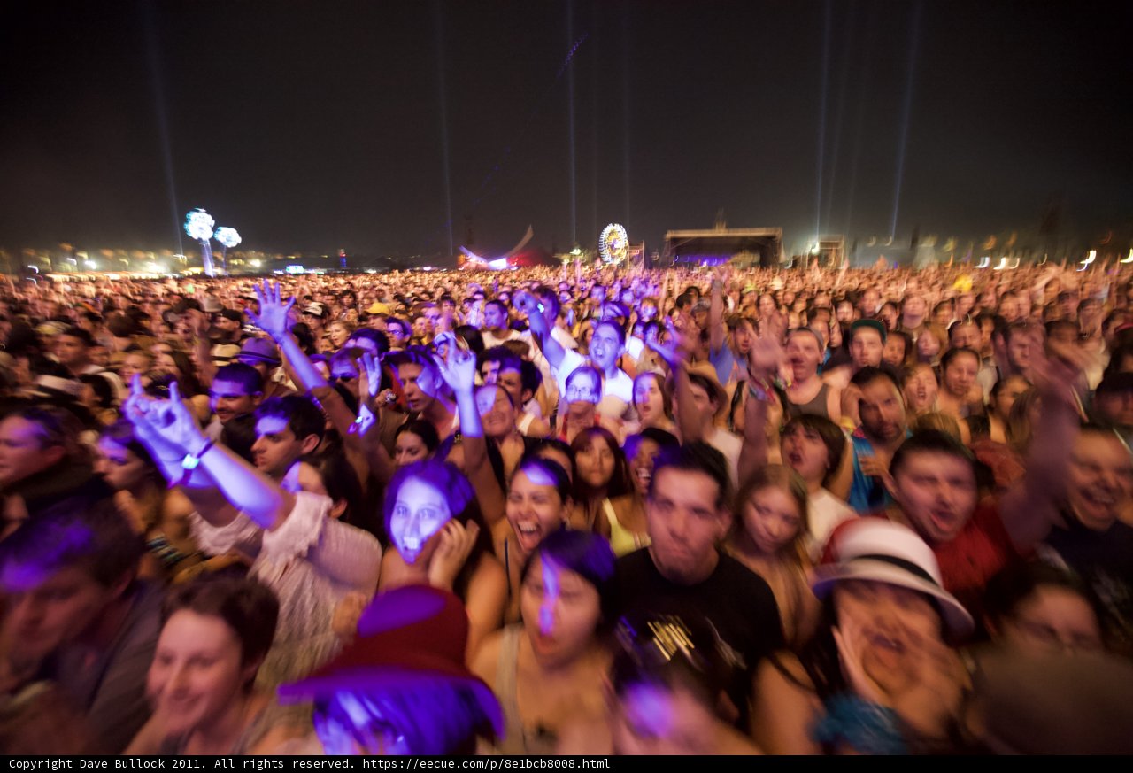 Hands Up in the Night Sky