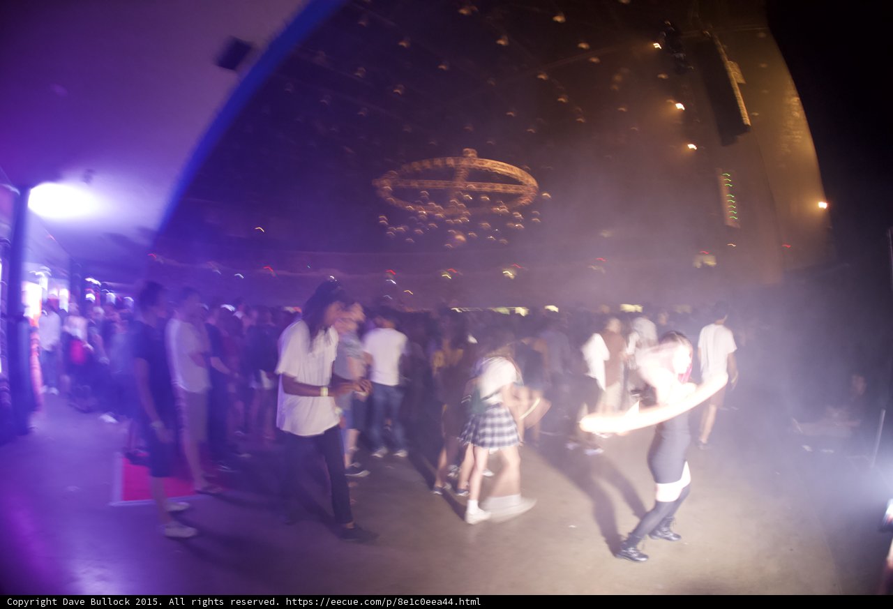 Motion Blur Arena Crowd