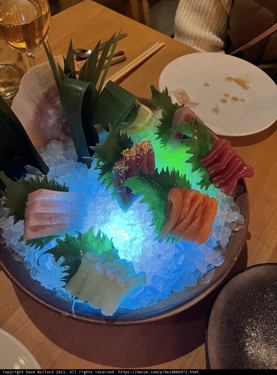 Blue Light Sushi Bowl