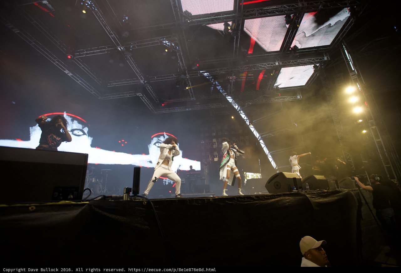Rocking the stage at Coachella