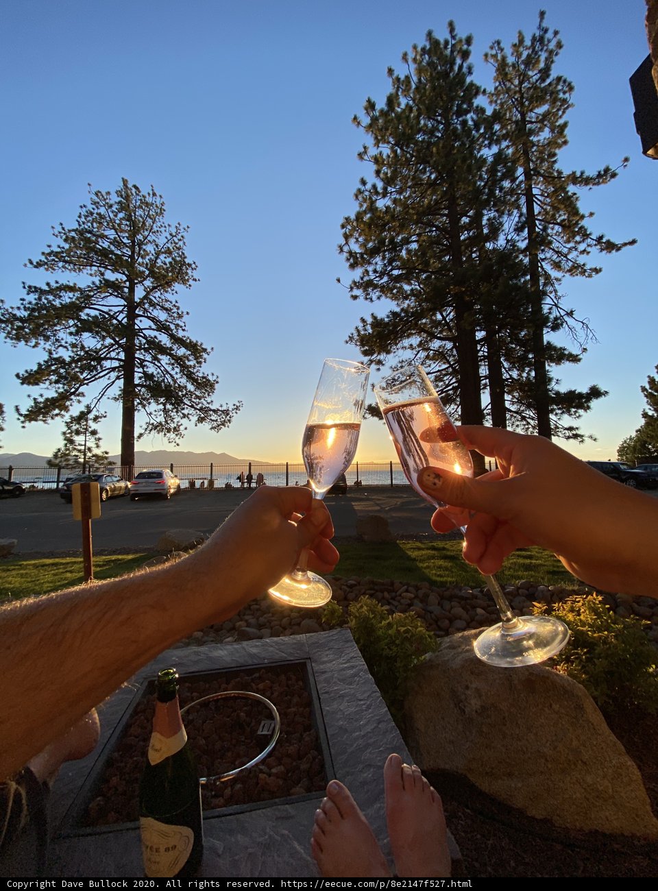 Sunset Toasting