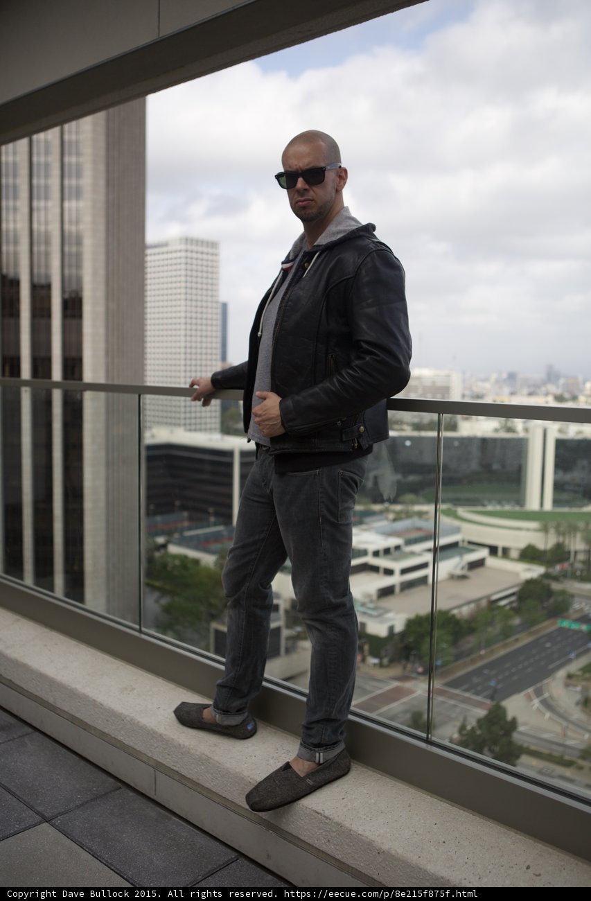 Rooftop Portrait with Convention Center