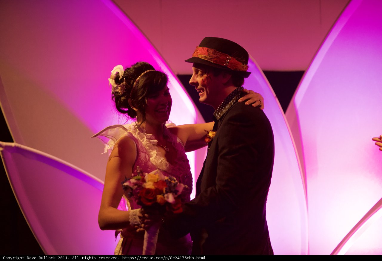 The Happy Couple at the Wickstrom Wedding