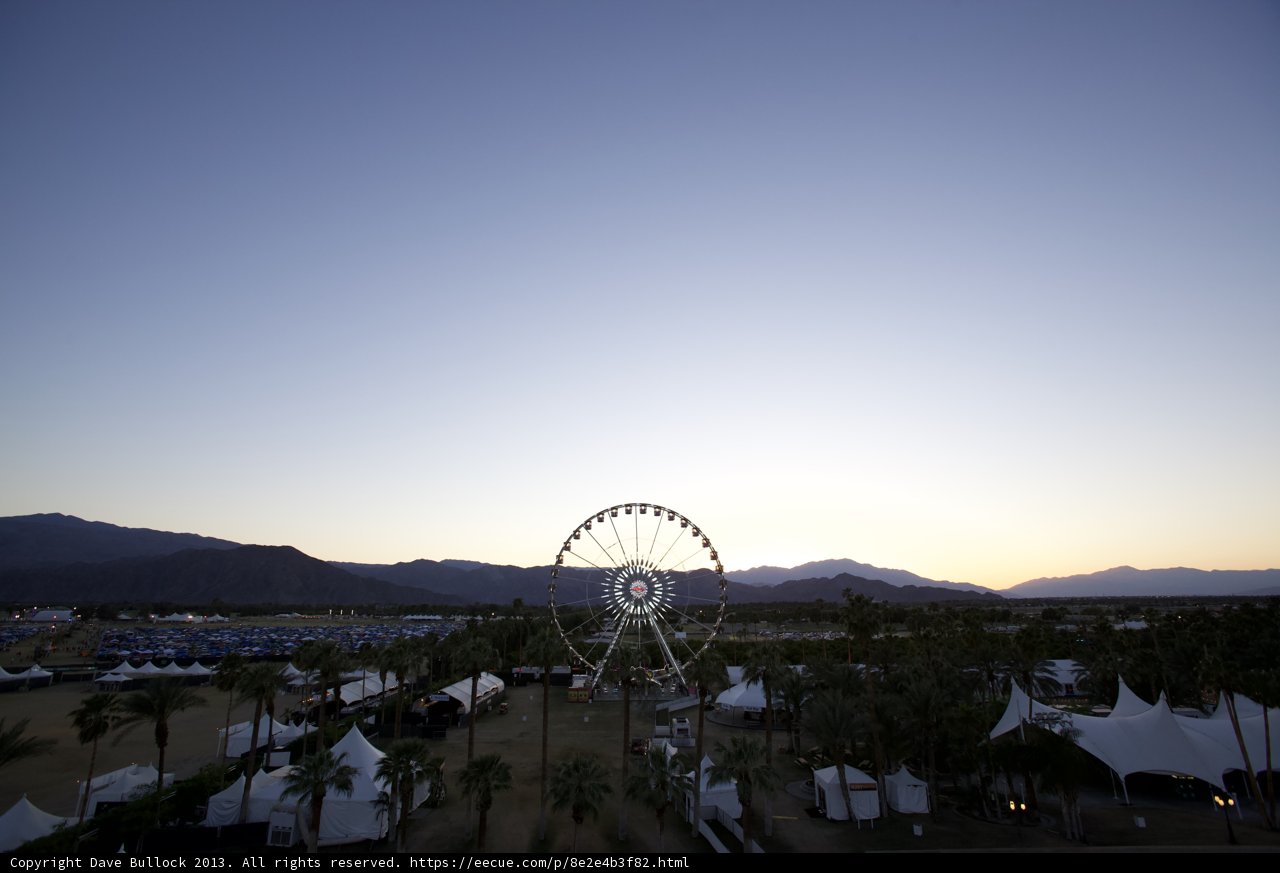 Sunset on the Ferris Wheel
