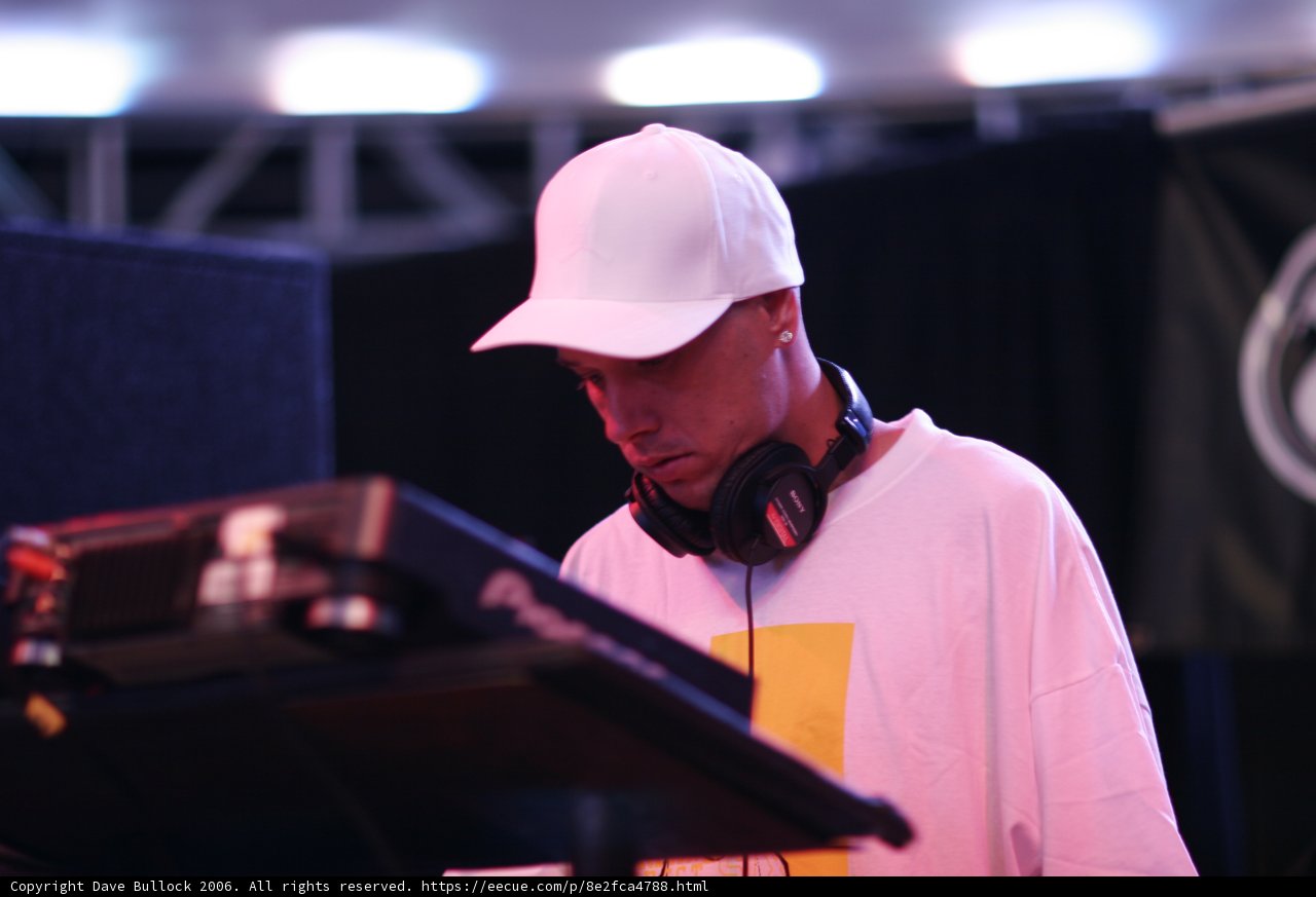 White Hat and Headphones