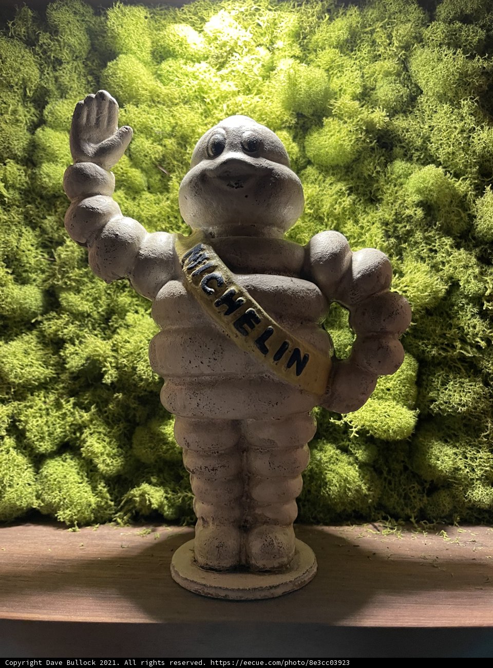 Michelin Tire Sculpture in Hotel Lobby