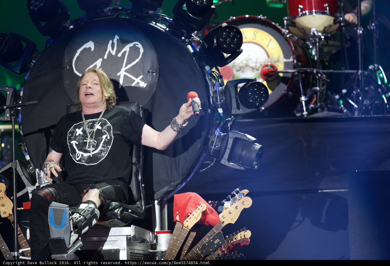 Axl Rose Live at Coachella 2016