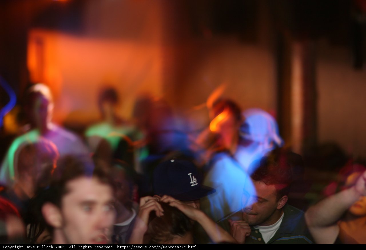 Partygoers at the Funktion Club