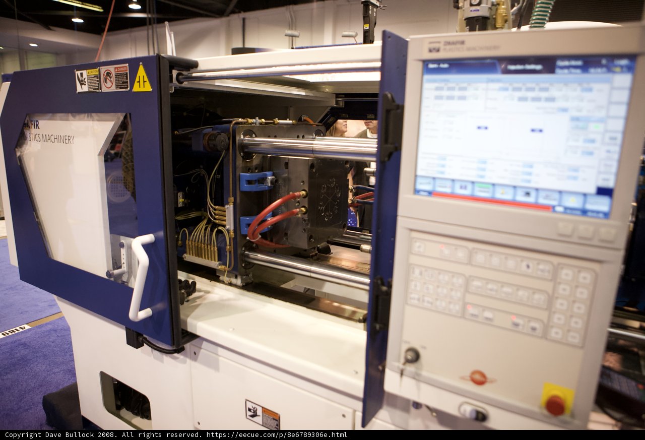 Automated Manufacturing Machine in Action