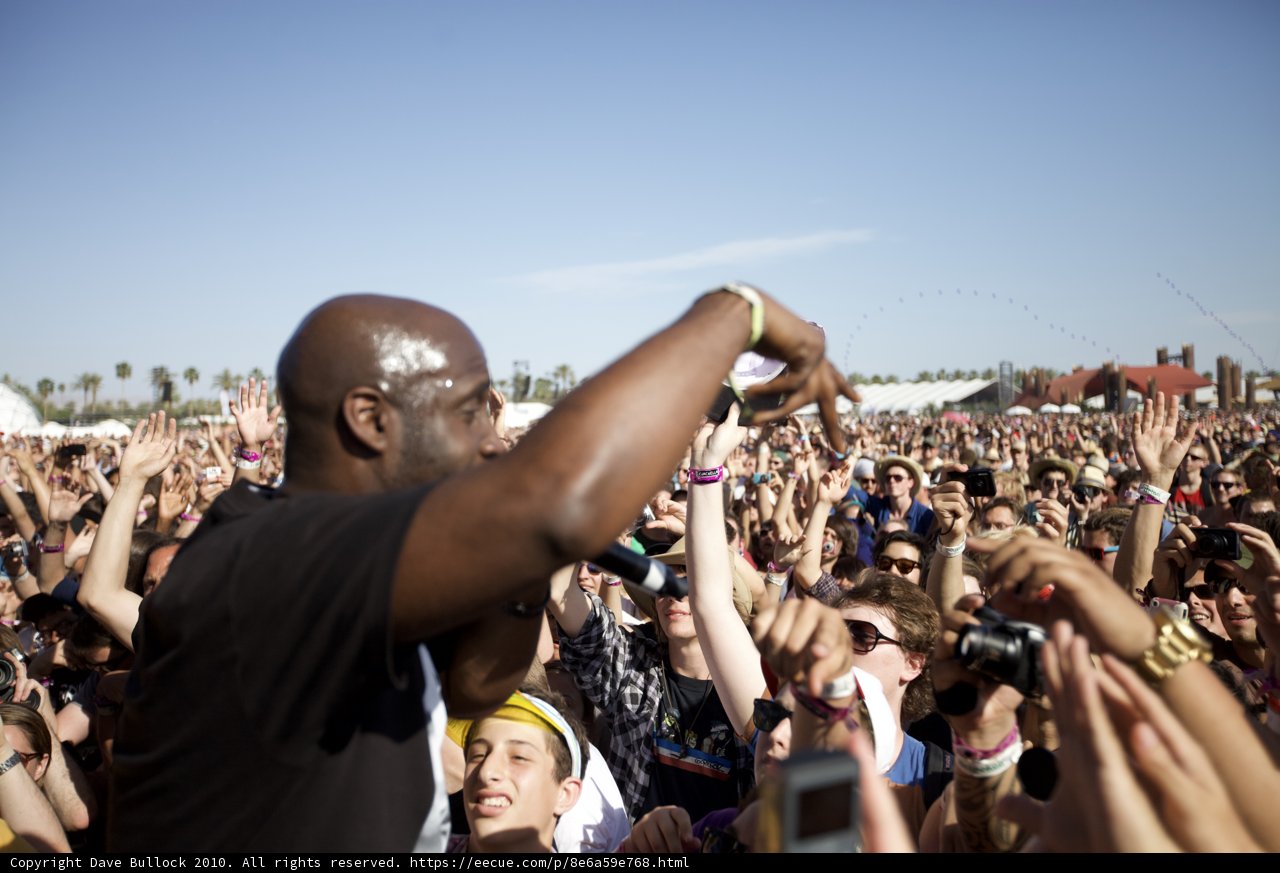 Crowd Goes Wild for Concert Performer