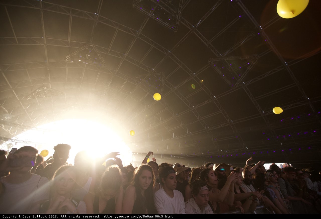 Balloon-filled Crowd at Coachella 2017
