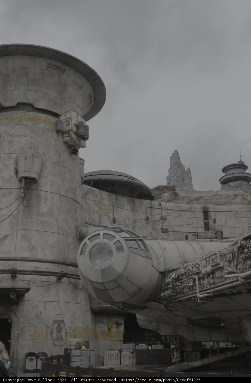 The Iconic Millennium Falcon at Star Wars Galaxy's Edge