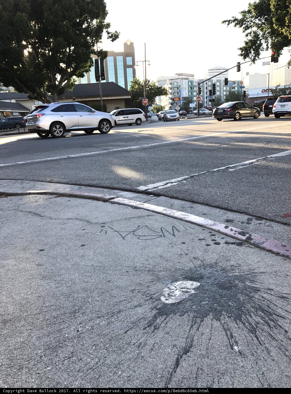 Parked Coupe in Los Angeles