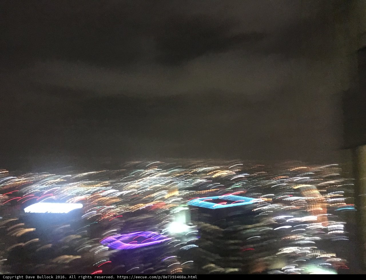 Blurred Lights of LA