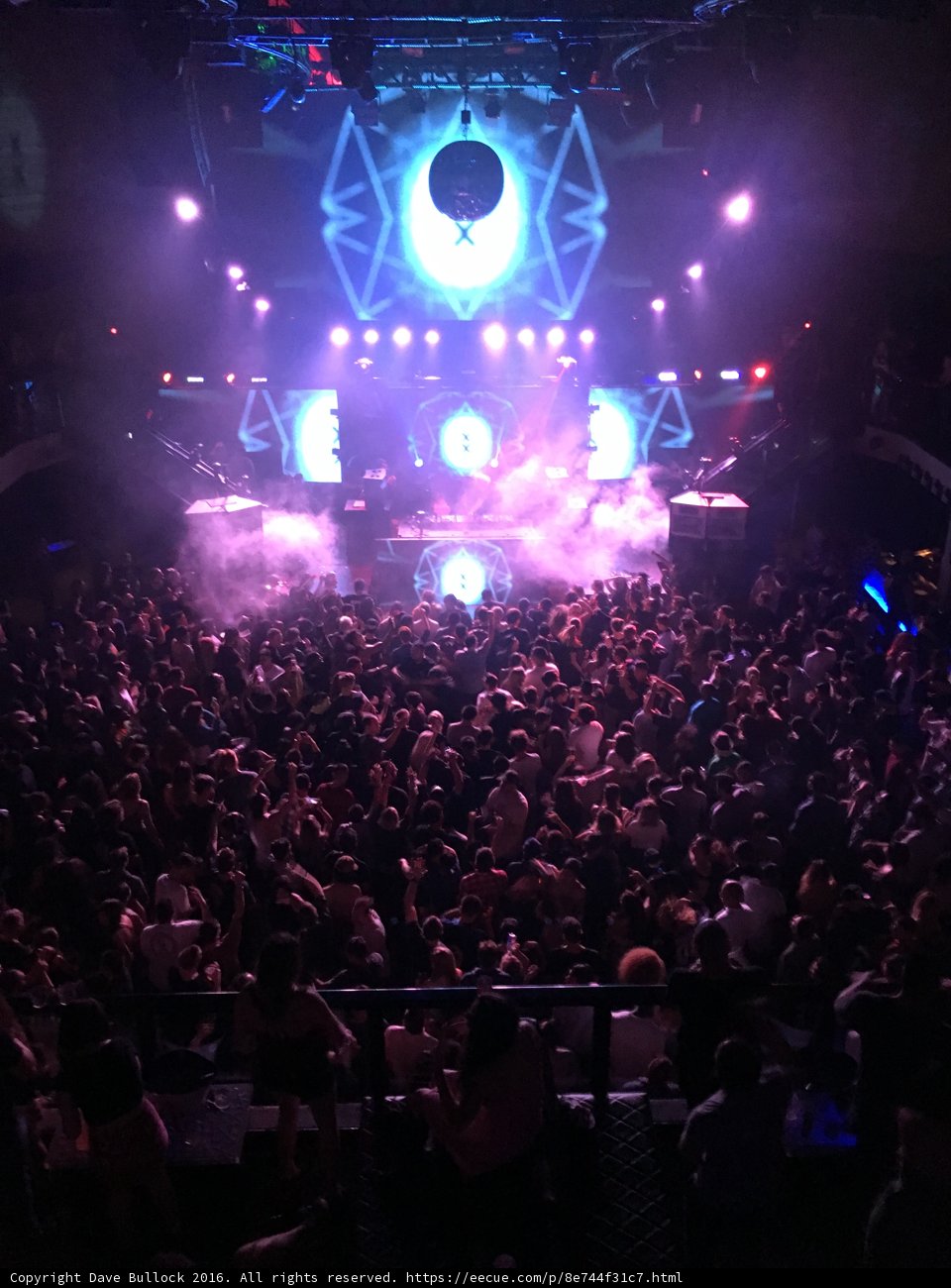 Smoke and Spotlights: The Electric Energy of a Concert Crowd