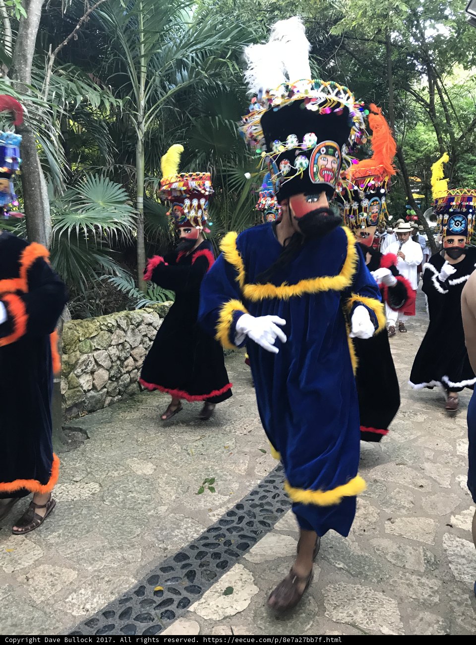 Colorful Festival Attire in Cancún
