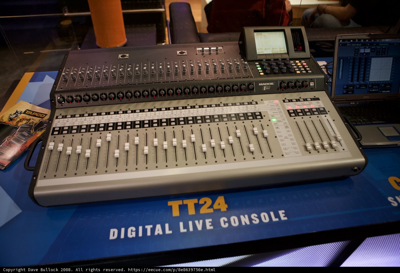 Digital Audio Mixing Console Steals the Show
