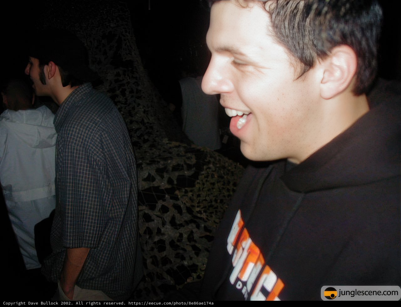 Man sharing a laugh with a friend