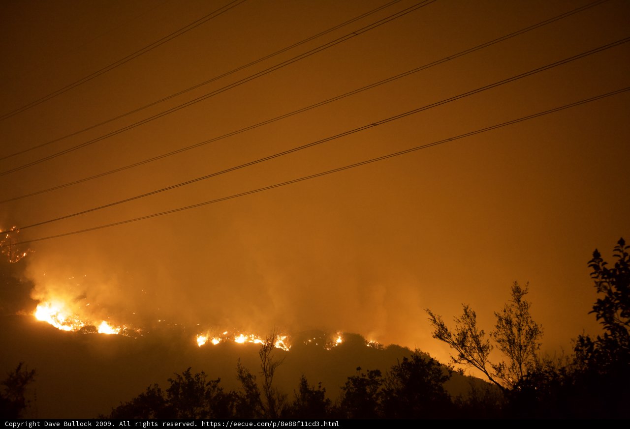 Hillside Ablaze