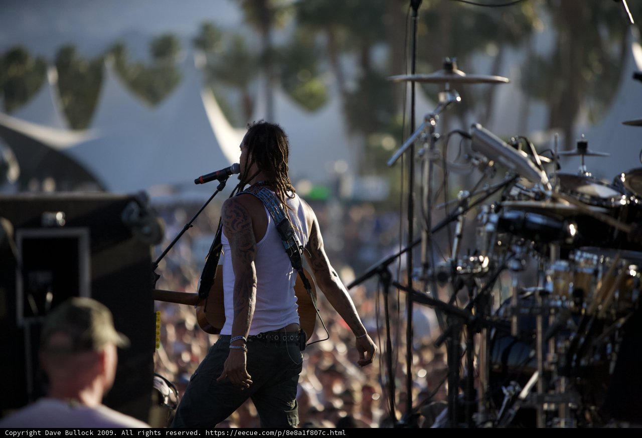 Rocking the Stage at Coachella 2009