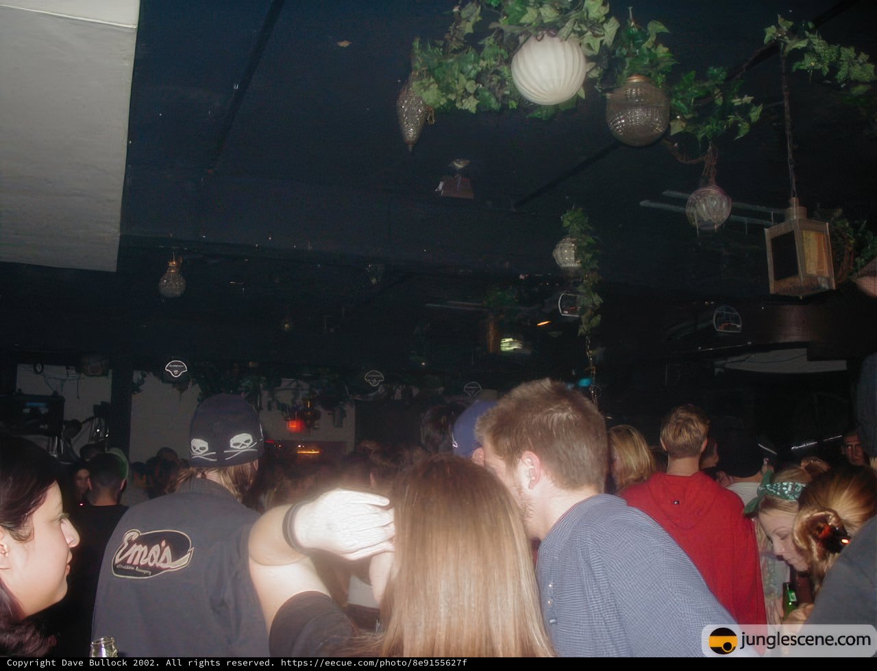 Nightclub Revellers Groove to the Beat of DJ