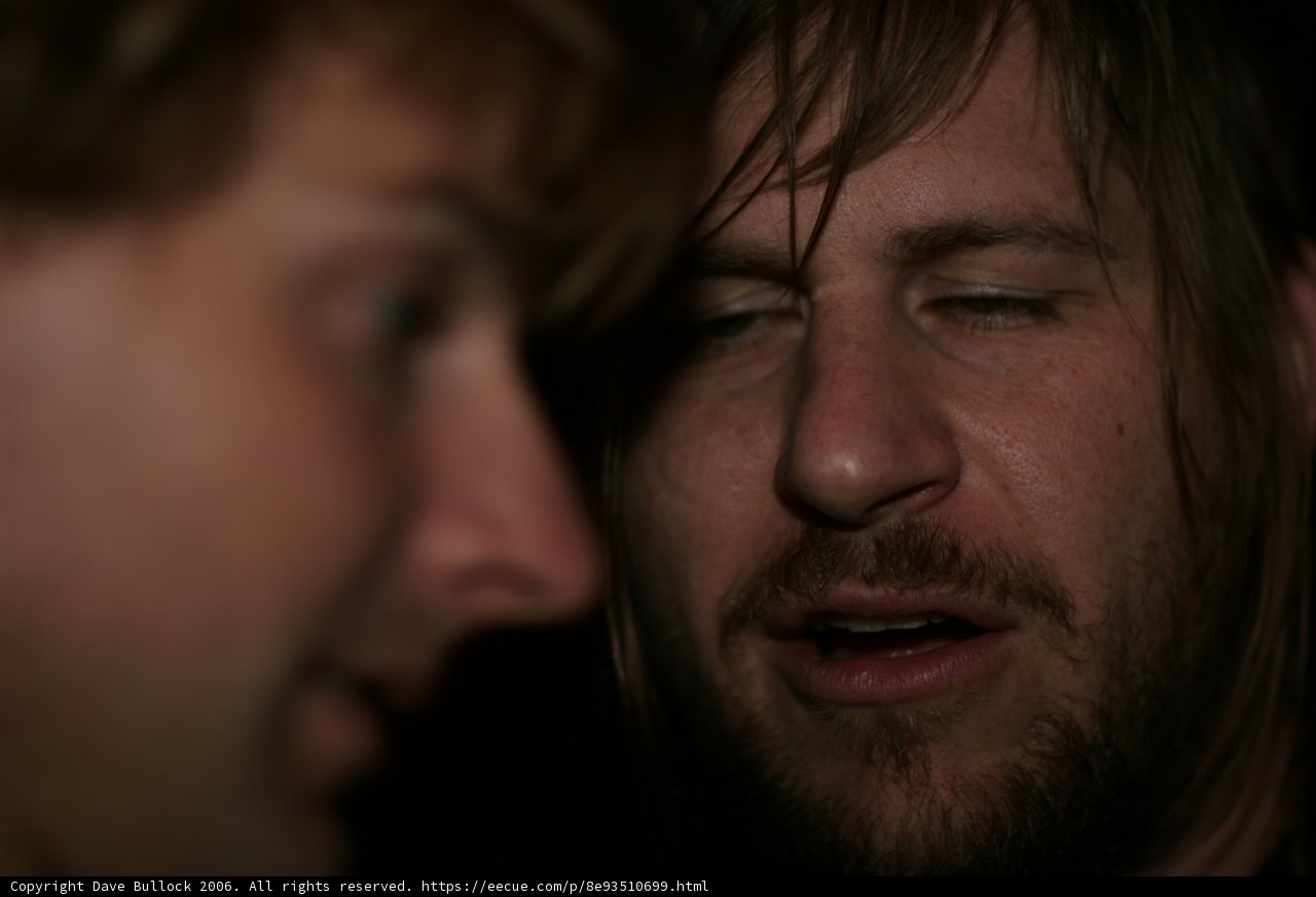 Intense Gaze in the Dark
