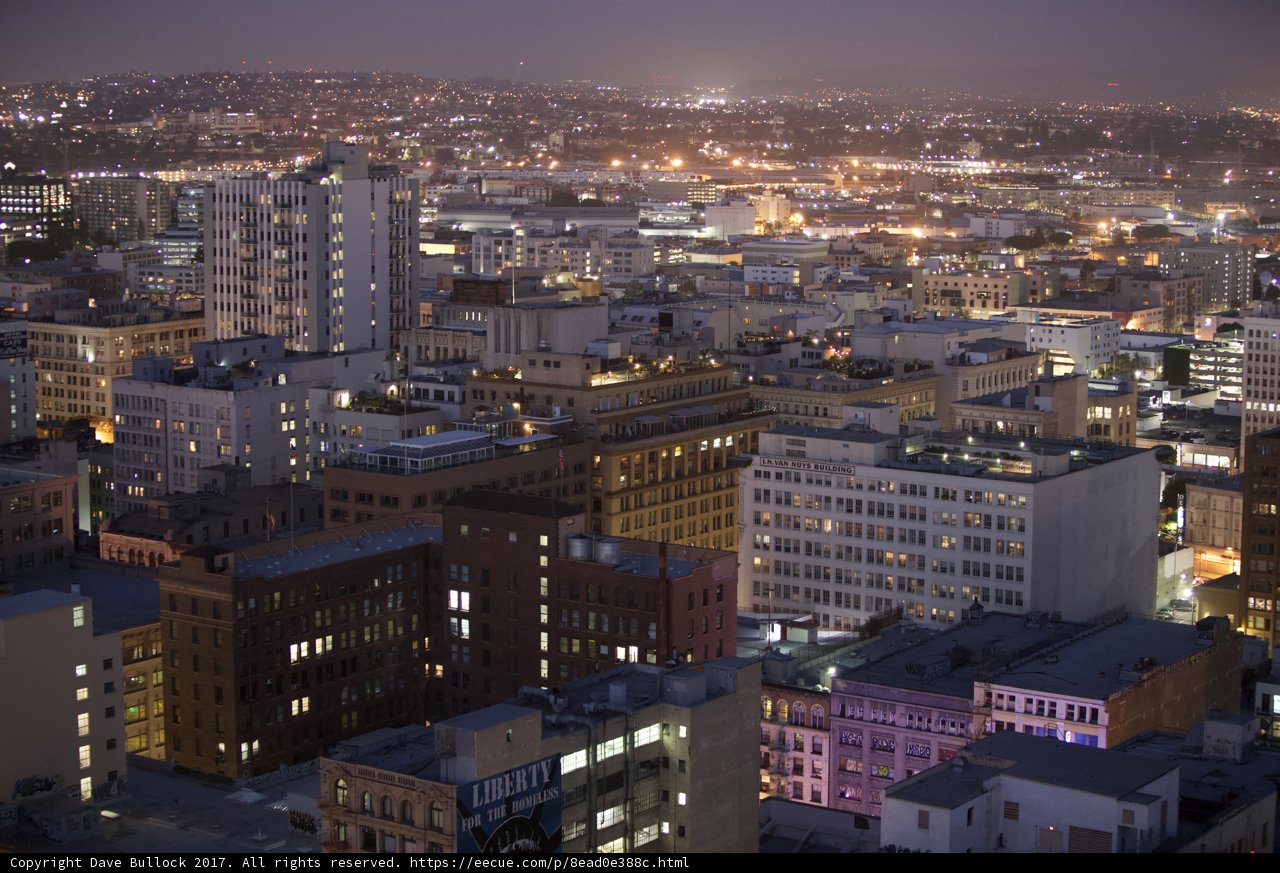 Nighttime in the Urban Metropolis