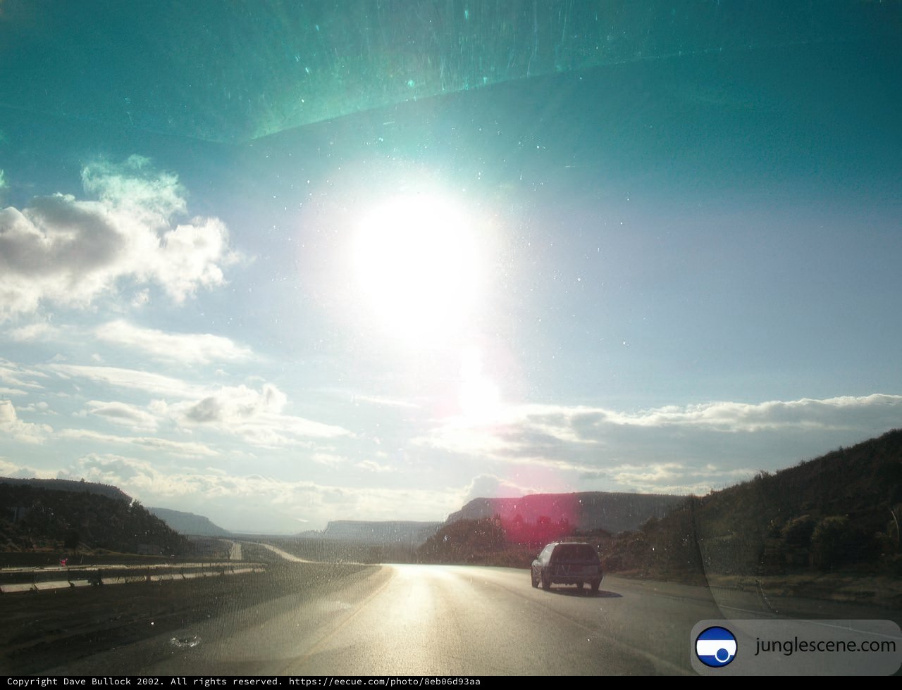 Driving into the Sun