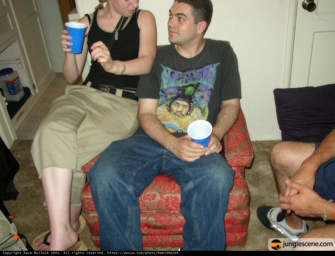 Michael Z Relaxing on the Couch