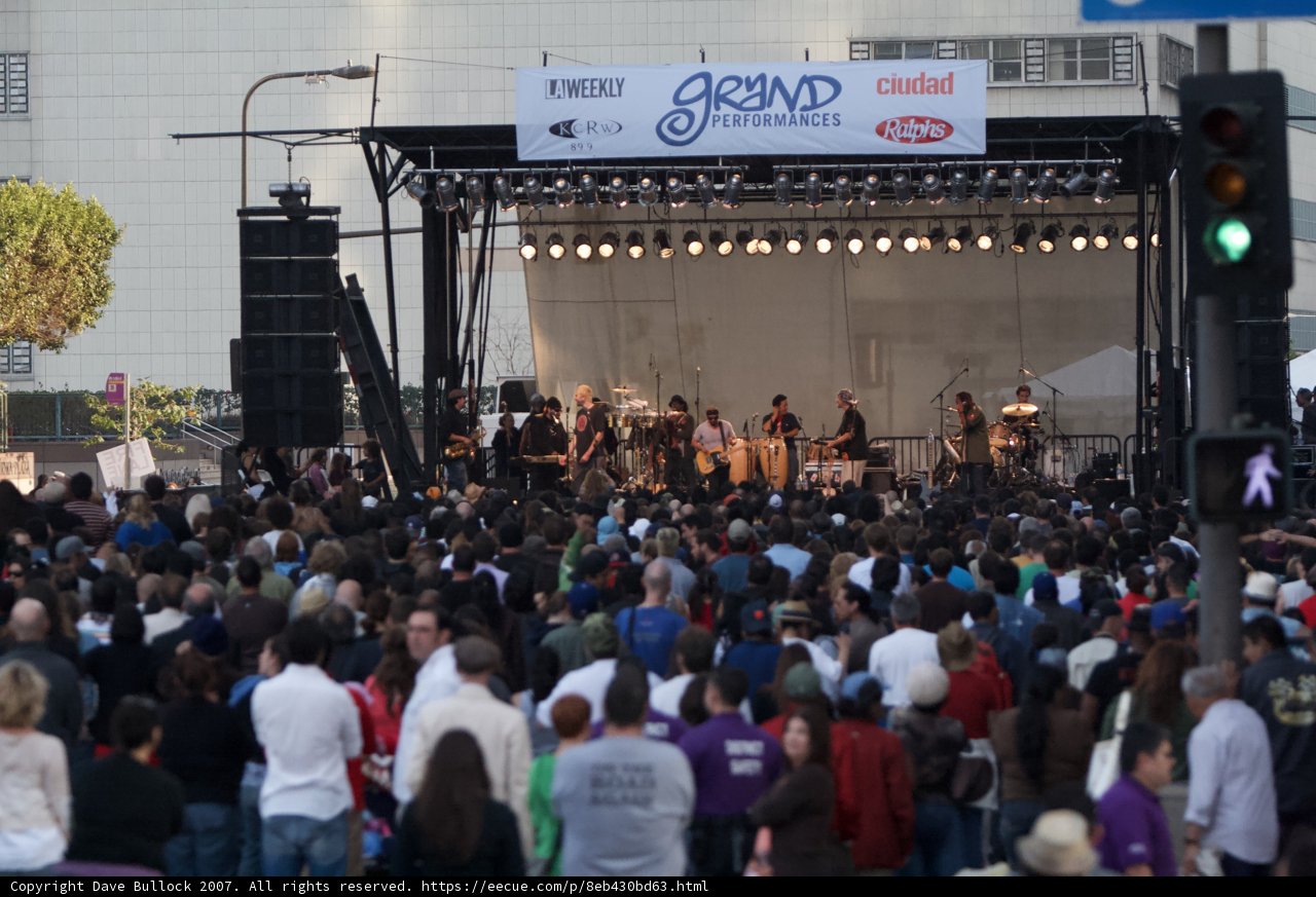 Grand Performance at Ozomatli Concert