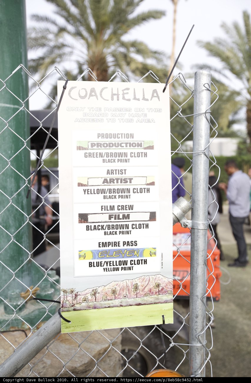 Advertisement Party at Coachella